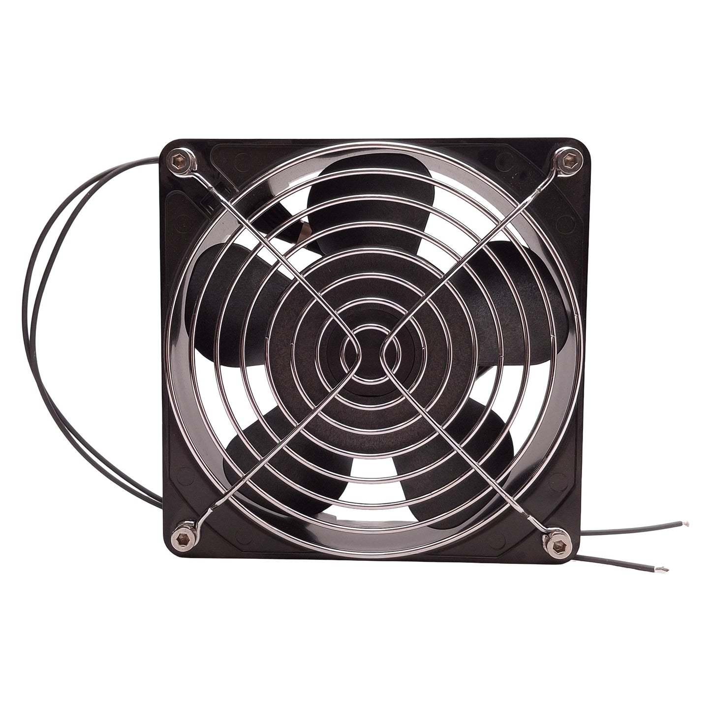 Used Hoffman A-4XFN Standard Square Axial Fan 115VAC, 0.20A, 100CFM Air Flow
