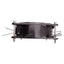 Used Hoffman A-4XFN Standard Square Axial Fan 115VAC, 0.20A, 100CFM Air Flow
