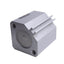 Used SMC NCDQ2A25-15D Pneumatic Cylinder, ø25mm Bore, 15mm Stroke, M5 x 0.8 Ports