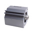 Used SMC NCDQ2A25-15D Pneumatic Cylinder, ø25mm Bore, 15mm Stroke, M5 x 0.8 Ports