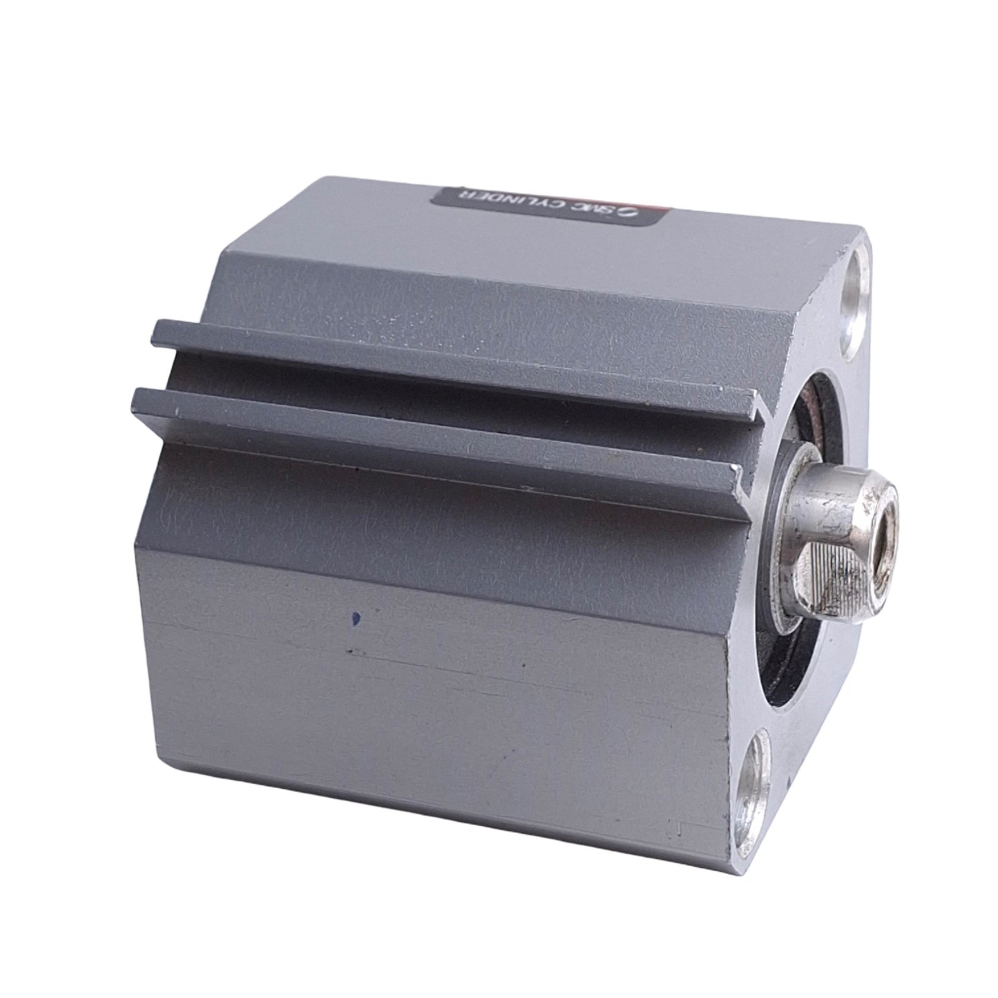 Used SMC NCDQ2A25-15D Pneumatic Cylinder, ø25mm Bore, 15mm Stroke, M5 x 0.8 Ports