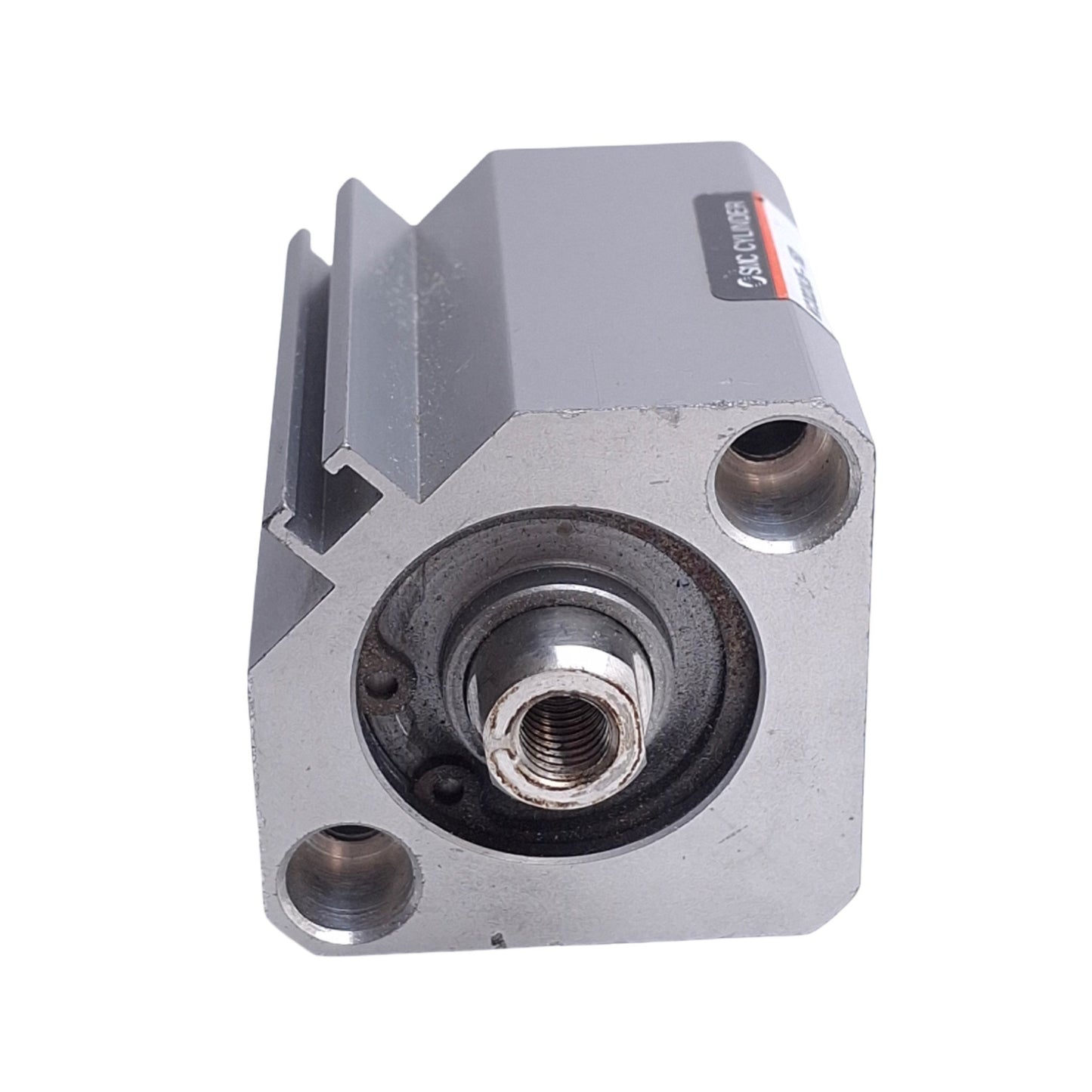 Used SMC NCDQ2A25-15D Pneumatic Cylinder, ø25mm Bore, 15mm Stroke, M5 x 0.8 Ports