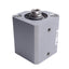 Used SMC NCDQ2A25-15D Pneumatic Cylinder, ø25mm Bore, 15mm Stroke, M5 x 0.8 Ports