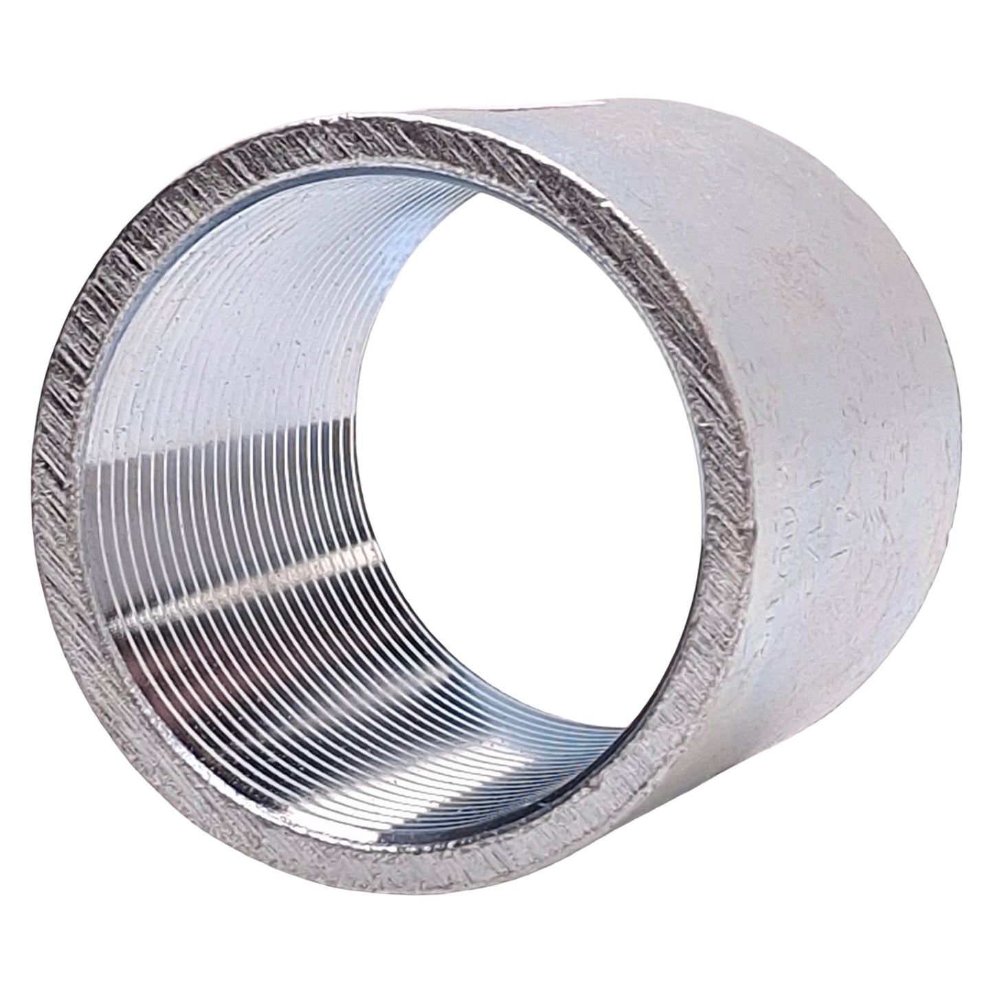 New Lot of 5 Halex 64015 Stainless Steel Threaded Coupling 1-1/2" Trade Size