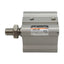 Used SMC CQ2B25-20DM Compact Cylinder, ø25mm Bore, 20mm Stroke, M5 x 0.8, 1.0MPa