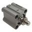 Used SMC CQ2B25-20DM Compact Cylinder, ø25mm Bore, 20mm Stroke, M5 x 0.8, 1.0MPa