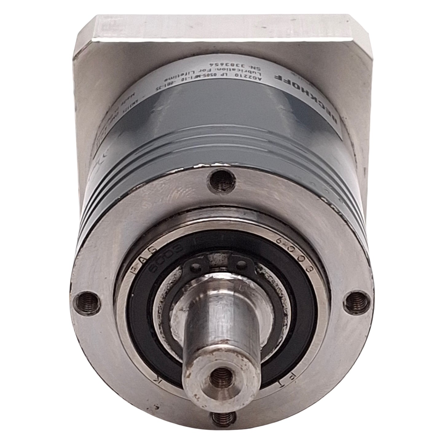 Used Beckhoff AG2210-LP050S-MF1-10-0B1-35-AM312x Planetary Gearbox, 10:1, 4000rpm