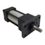 Used Numatics F1AK-01I1J-DAA0 Pneumatic Cylinder ø1-1/2" Bore 1-1/2" Stroke, 3/8" NPT