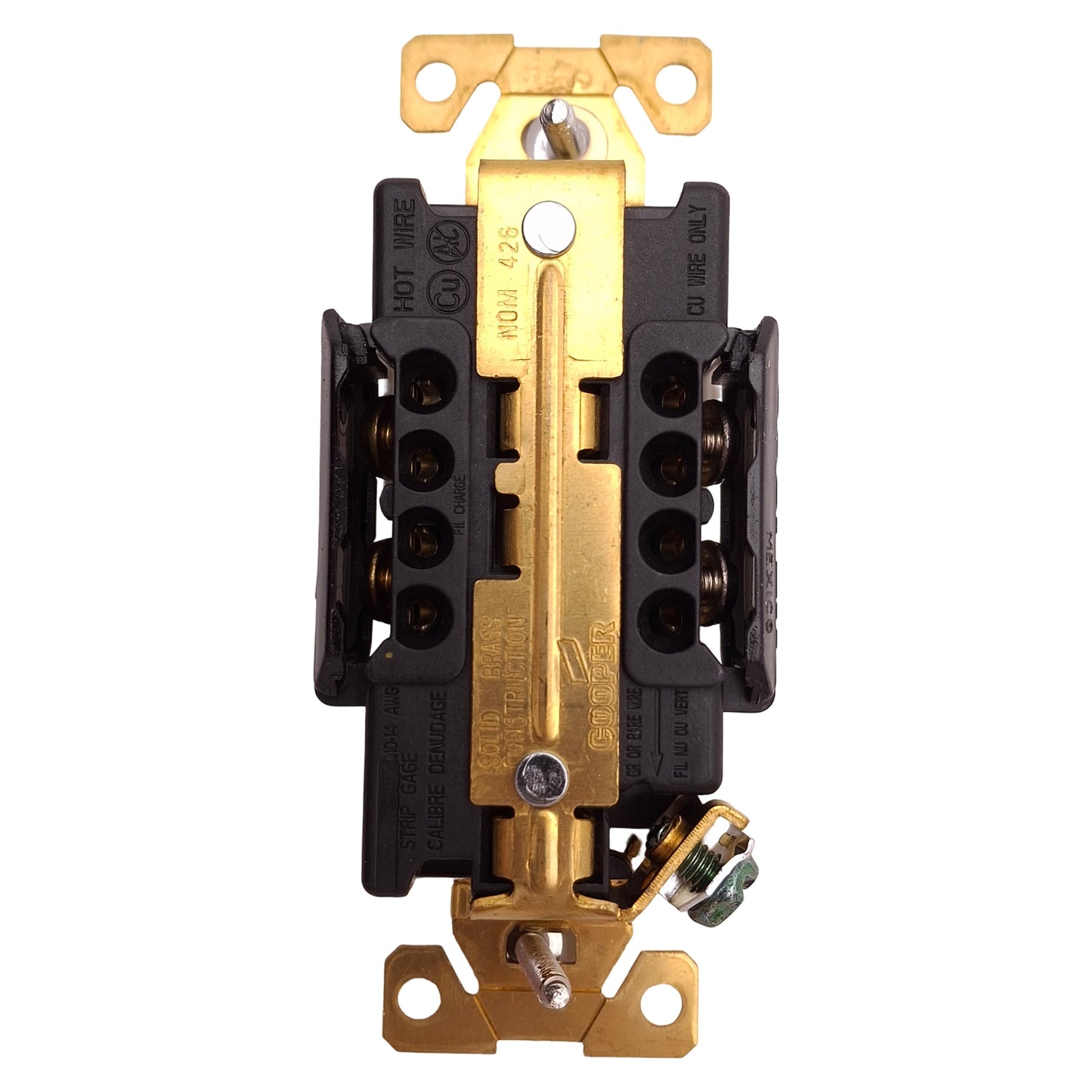 New Lot of 2 Eaton Arrow Hart AH5262W Duplex Receptacle 125V, 15A, NEMA 5-15R