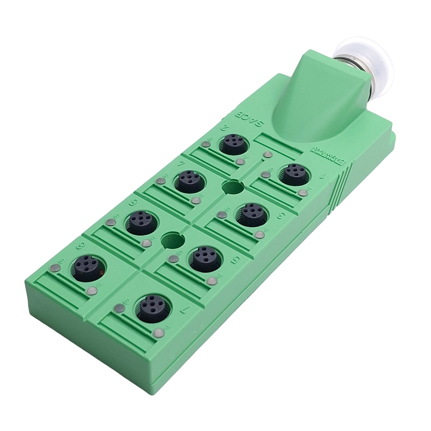 New Phoenix Contact SACB-8/ 8L-M23 180 Distributor Box, M12 Sockets to M23 12-Pin