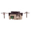 New Hubbell HBL8210 Brown Single Receptacle 125V, 15A, #14-10 AWG, NEMA 5-15R