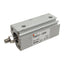 Used SMC CDQ2A12-30DMZ Compact Cylinder, ø12mm Bore, 30mm Stroke, M5 x 0.8, 1.0MPa