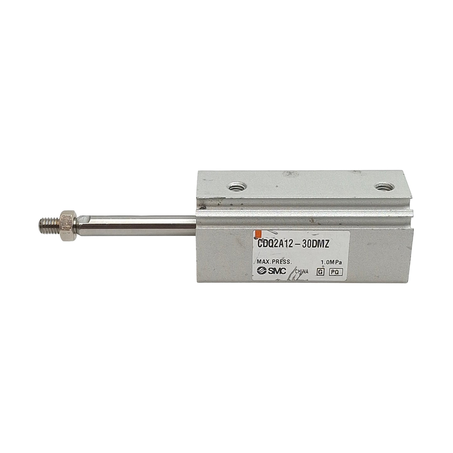 Used SMC CDQ2A12-30DMZ Compact Cylinder, ø12mm Bore, 30mm Stroke, M5 x 0.8, 1.0MPa