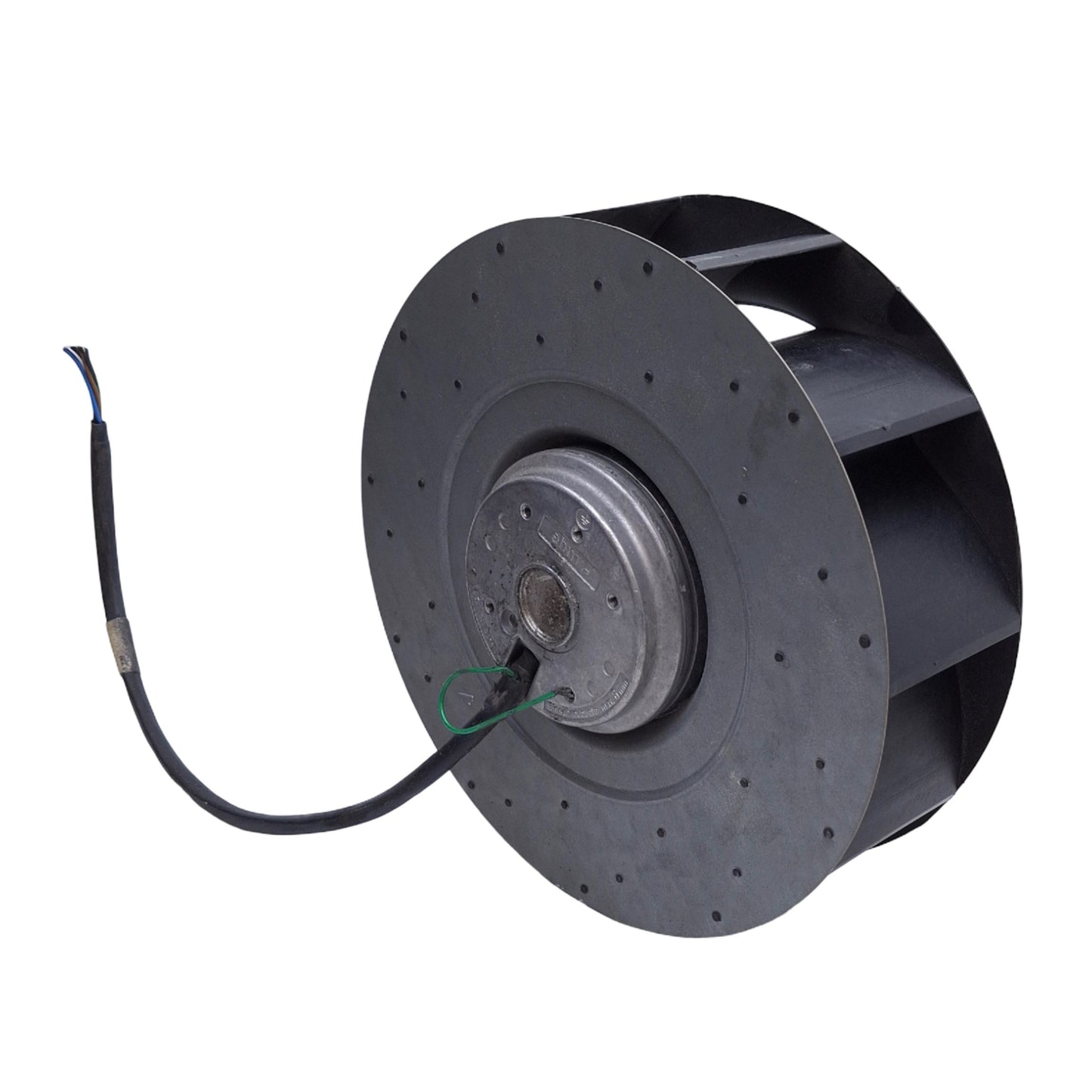 Used EBM Papst R2E225-BB51-10 Centrifugal / Blower Fan, ø225mm, 115VAC 215W