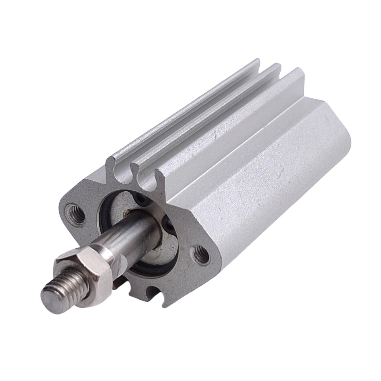 Used SMC CDQ2L16-25DMZ Pneumatic Cylinder, ø16mm Bore, 25mm Stroke, *No Foot Mount*
