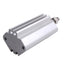 Used SMC CDQ2L16-25DMZ Pneumatic Cylinder, ø16mm Bore, 25mm Stroke, *No Foot Mount*