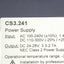 Used Puls CS3.241 Dimension Power Supply, 240VAC/300VDC In, 3.3-2.7A 24-48VDC Out