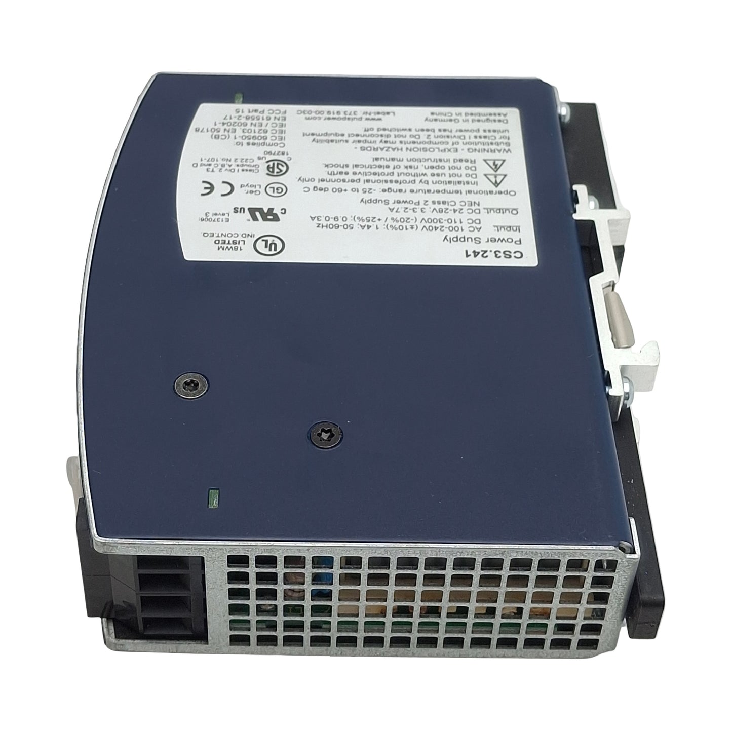 Used Puls CS3.241 Dimension Power Supply, 240VAC/300VDC In, 3.3-2.7A 24-48VDC Out