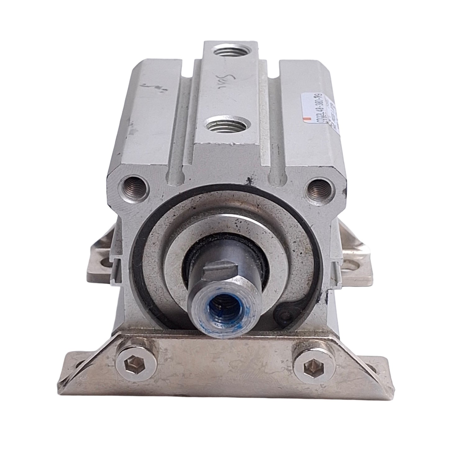 Used SMC CDQ2L40-30D Pneumatic Cylinder, ø40mm Bore, 30mm Stroke, 1/8in NPT