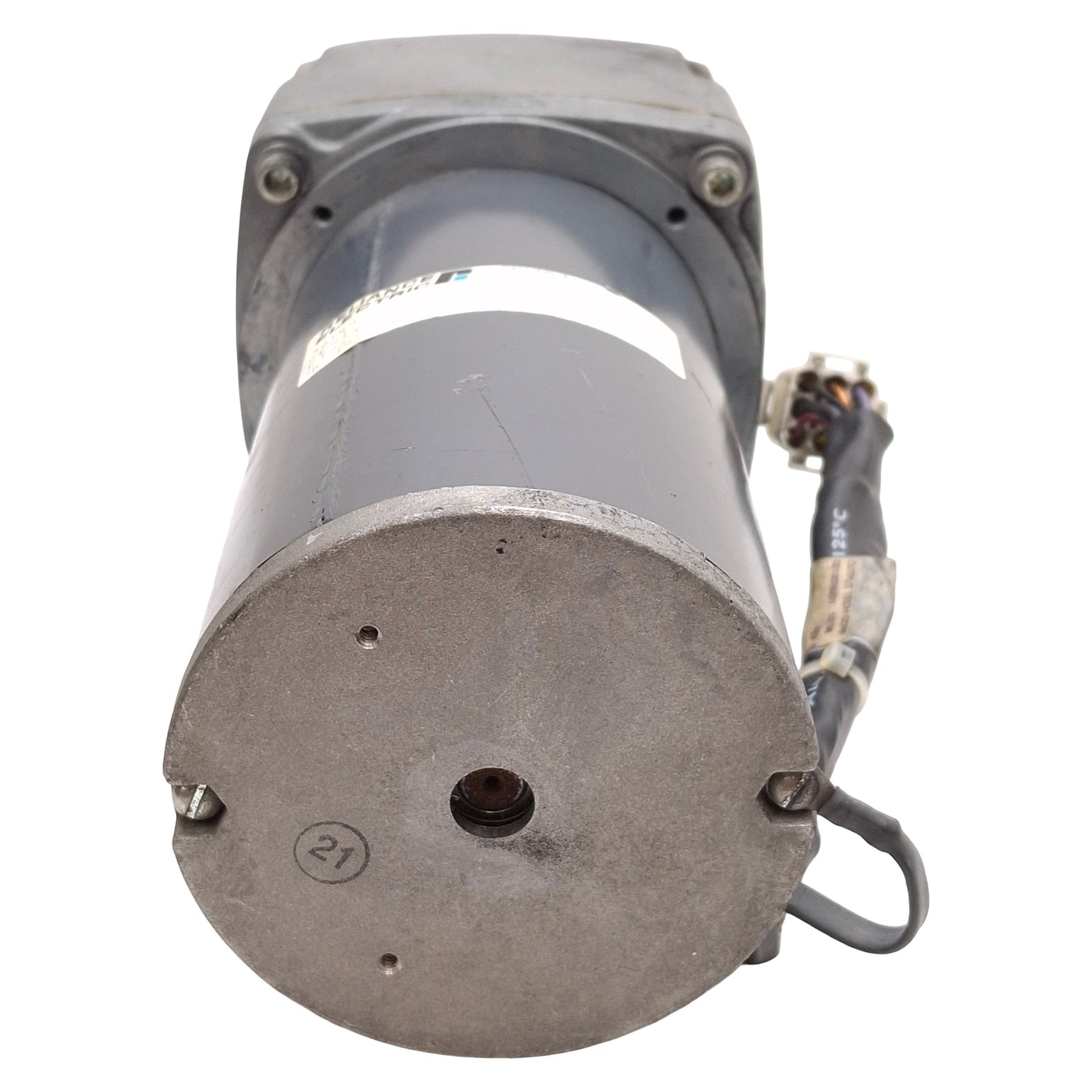 Used Reliance Electric 4597 DC Gearmotor, 36VDC 6.5A, 170rpm, 23oz-in/A, ø3/4in Shaft