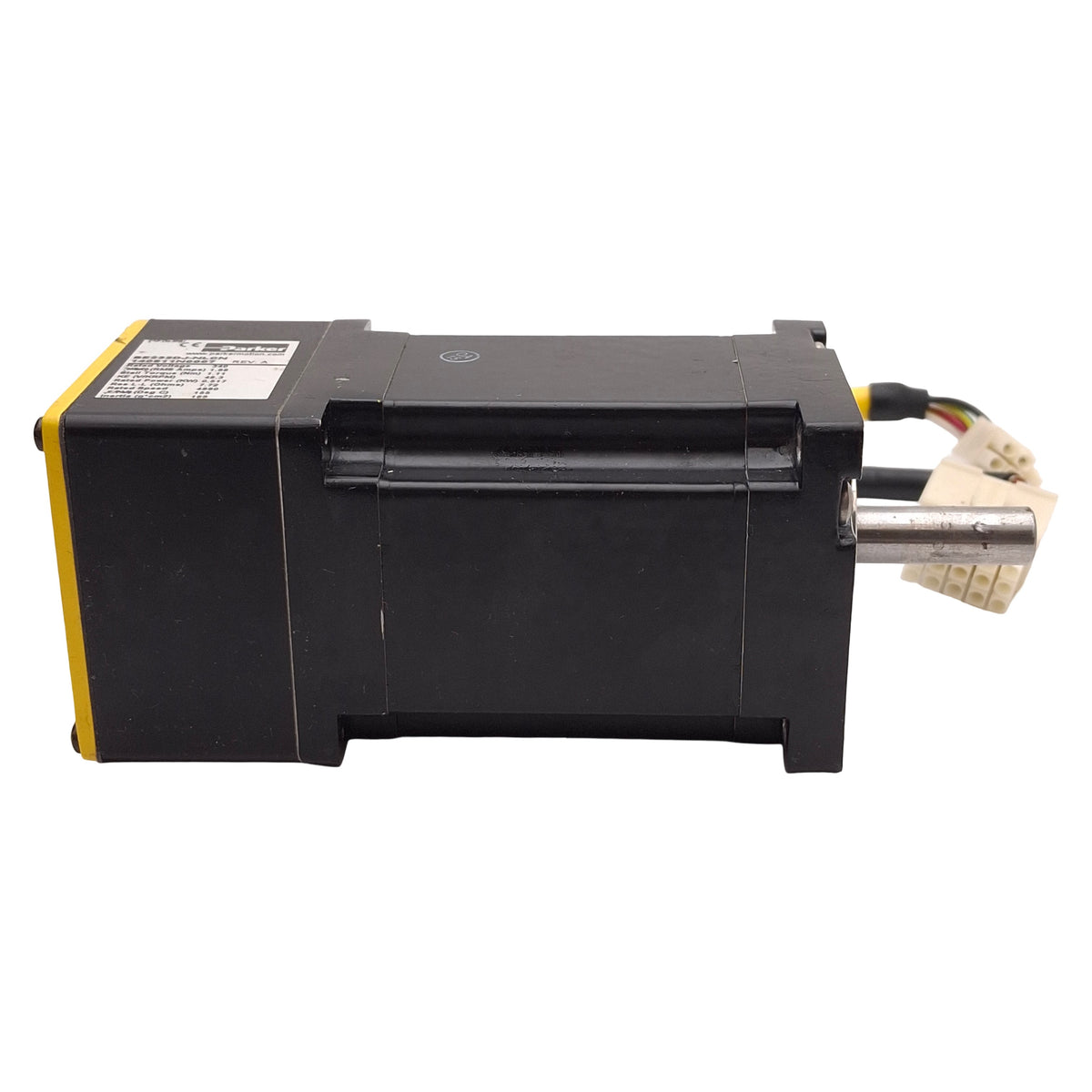 Used Parker BE232DJ-NLCN Servo Motor, 0.517kW, 1.11Nm, 4990rpm, ø3/8in Shaft, NEMA 23