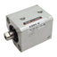 Used SMC NCDQ2B16-5D Compact Cylinder, ø16mm Bore, 5mm Stroke, M5 x 0.8, 1.0MPa