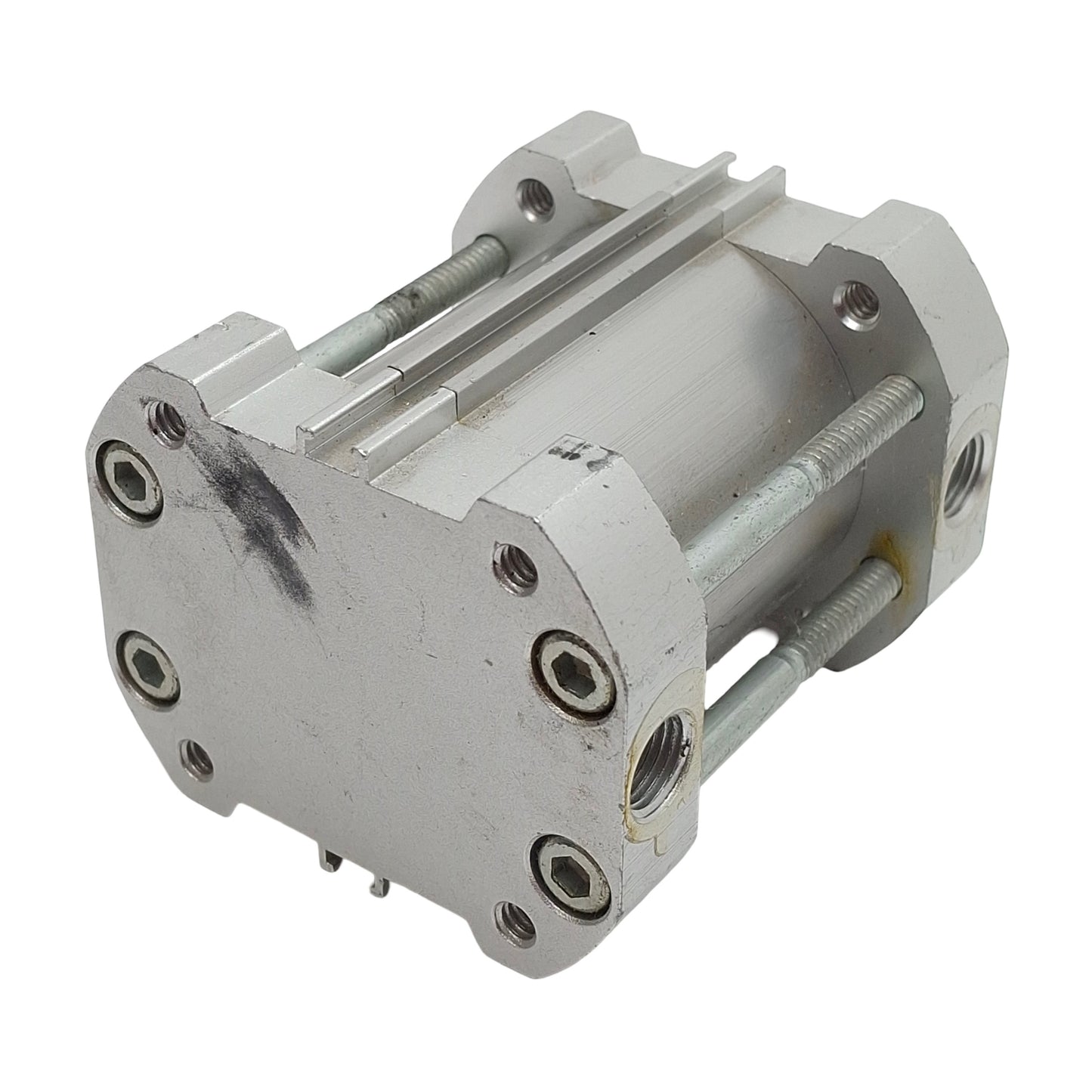 Used SMC NCDQ7A150-150D Compact Cylinder, ø1-1/2in Bore, 1-1/2in Stroke, 1/8in NPT