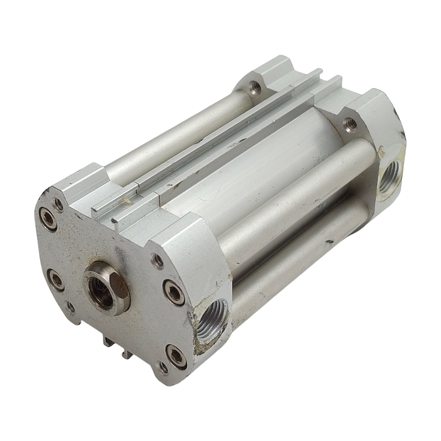 Used SMC NCDQ7A106-200D Compact Cylinder ø1-1/16in Bore, 2in Stroke, 1/8in NPT 200psi