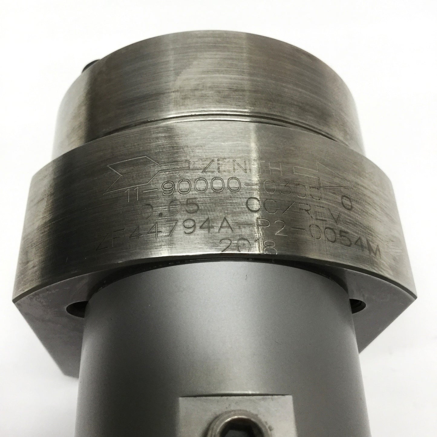 Used Zenith B-9000 Motor Driven SS Metering Gear Pump Head 0.05cc/rev, 500RPM