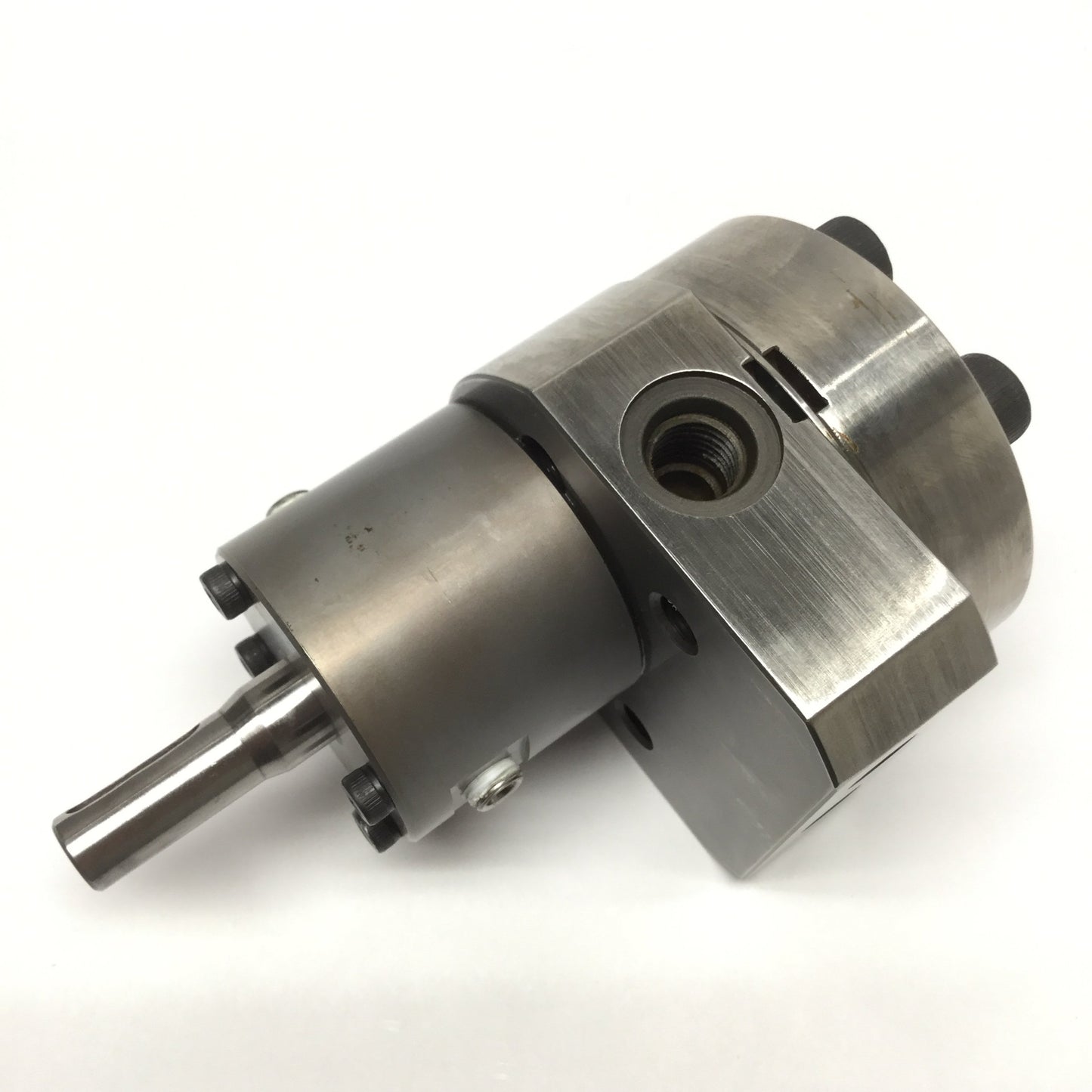 Used Zenith B-9000 Motor Driven SS Metering Gear Pump Head 0.05cc/rev, 500RPM