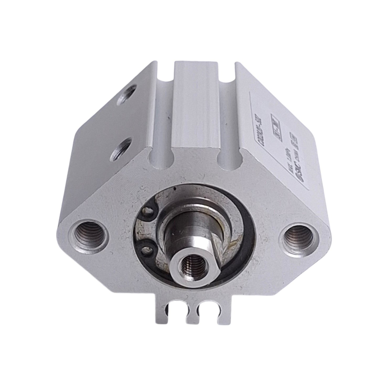 Used SMC CDQ2A20-5DZ Pneumatic Cylinder, ø20mm Bore, 5mm Stroke, M5 x 0.8, 1.0MPa Max