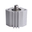 Used SMC CDQ2A20-5DZ Pneumatic Cylinder, ø20mm Bore, 5mm Stroke, M5 x 0.8, 1.0MPa Max