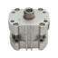 Used SMC NCDQ7B106-025D Compact Cylinder ø1-1/16in Bore, 1in Stroke, 1/8in NPT 200psi