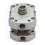 Used SMC NCDQ7B106-025D Compact Cylinder ø1-1/16in Bore, 1in Stroke, 1/8in NPT 200psi
