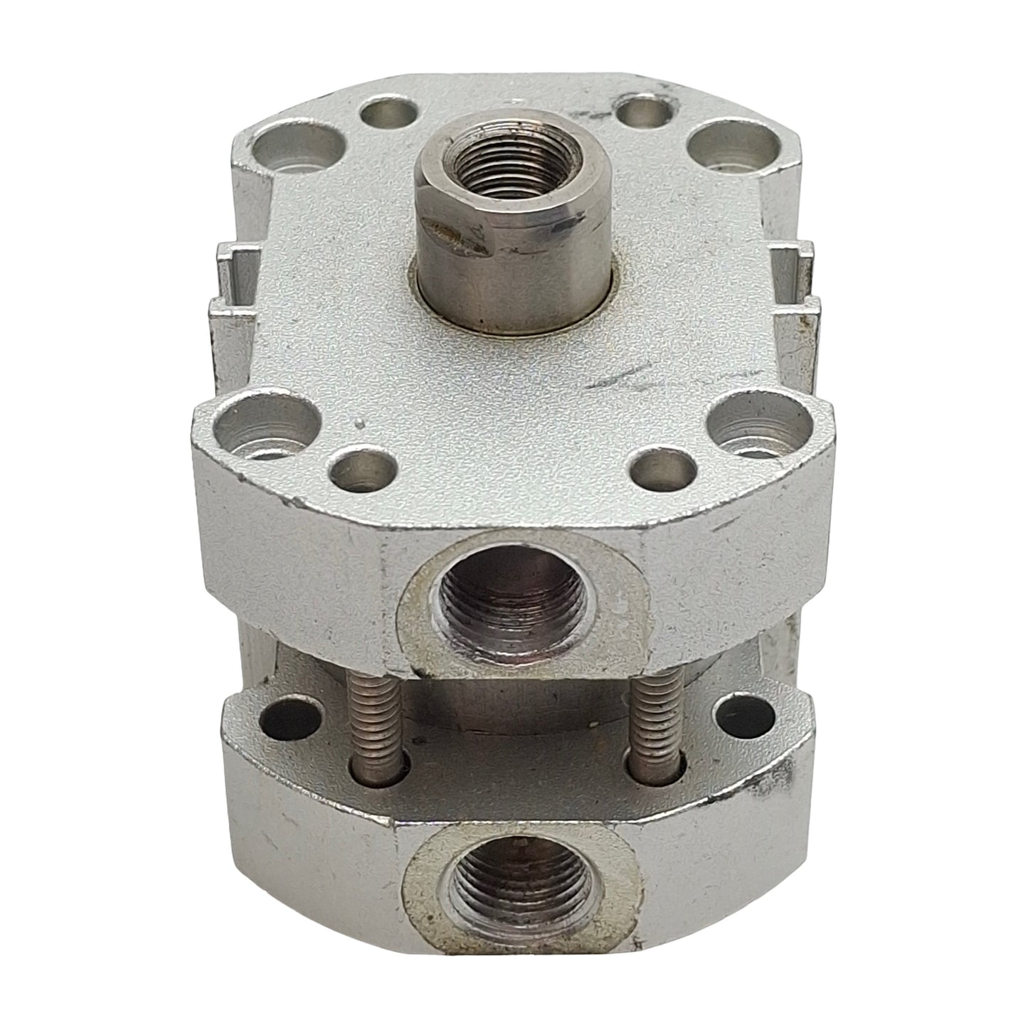 Used SMC NCDQ7B106-025D Compact Cylinder ø1-1/16in Bore, 1in Stroke, 1/8in NPT 200psi