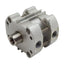 Used SMC NCDQ7B106-025D Compact Cylinder ø1-1/16in Bore, 1in Stroke, 1/8in NPT 200psi