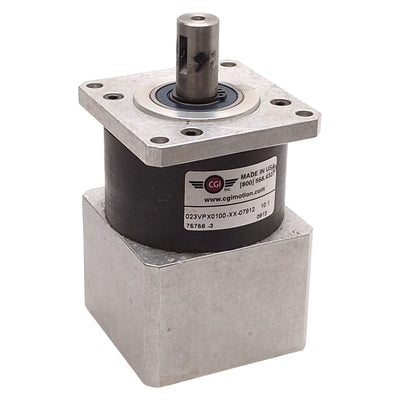 Used CGI Motion 023VPX0100-XX-07912 Victory Planetary Gearhead 10:1, 5000rpm, NEMA 23