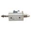 Used SMC CDQ2A16-15DM-XC8 Pneumatic Cylinder, ø16mm Bore, 15mm Stroke, M5x0.8, 1.0MPa