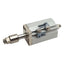 Used SMC CDQ2A16-15DM-XC8 Pneumatic Cylinder, ø16mm Bore, 15mm Stroke, M5x0.8, 1.0MPa