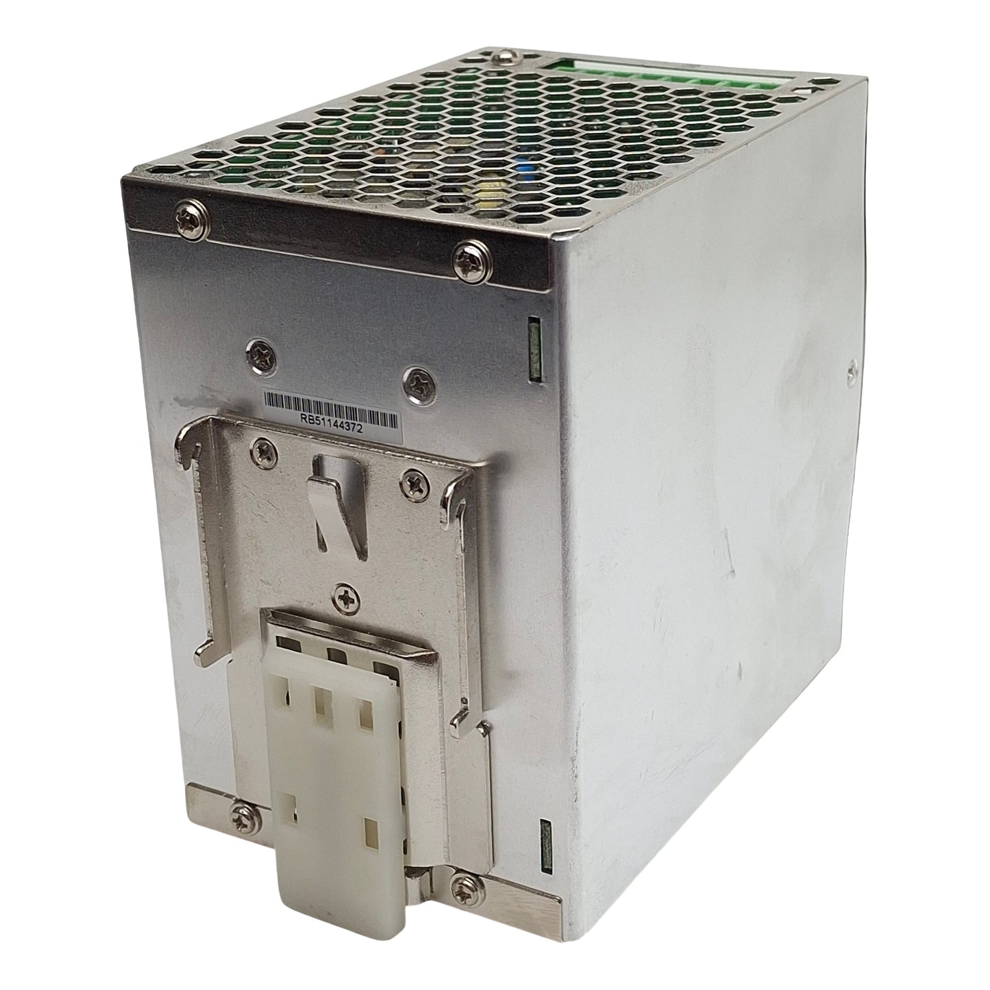 Used Mean Well SDR-480-48 Power Supply, 100-240VAC In, 10A 48VDC Out, DIN Rail