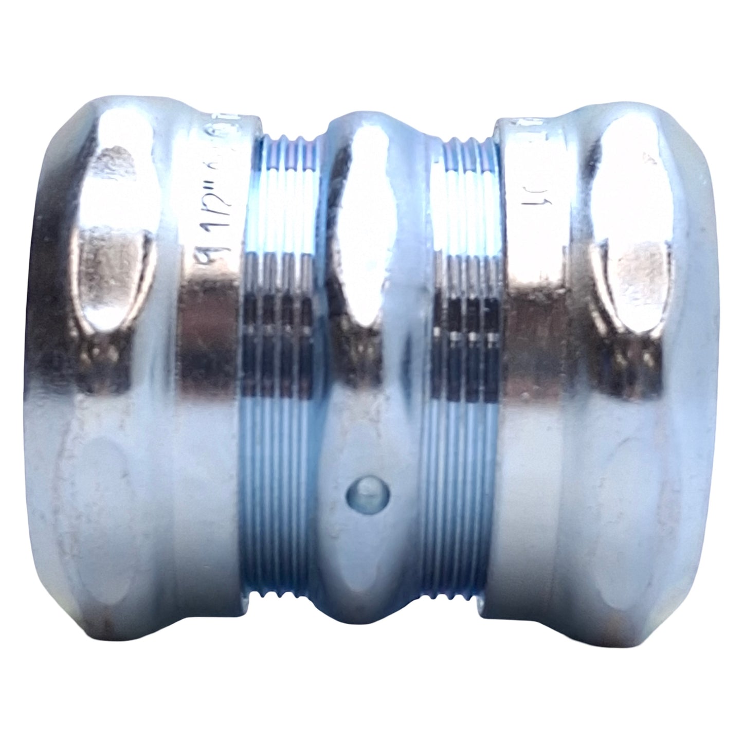 New – Open box Thomas & Betts 5520 Coupling Use with EMT Conduit 1-1/2" Size, Material Steel