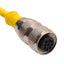 Used Turck RK 4.43T-10 Single-Ended Cordset, M12 4-Pole Female to Flying Leads, 10m