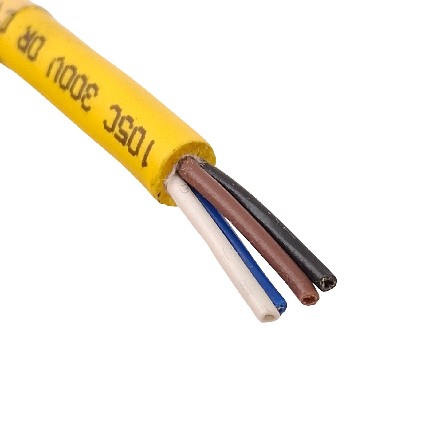 Used Turck RK 4.43T-10 Single-Ended Cordset, M12 4-Pole Female to Flying Leads, 10m