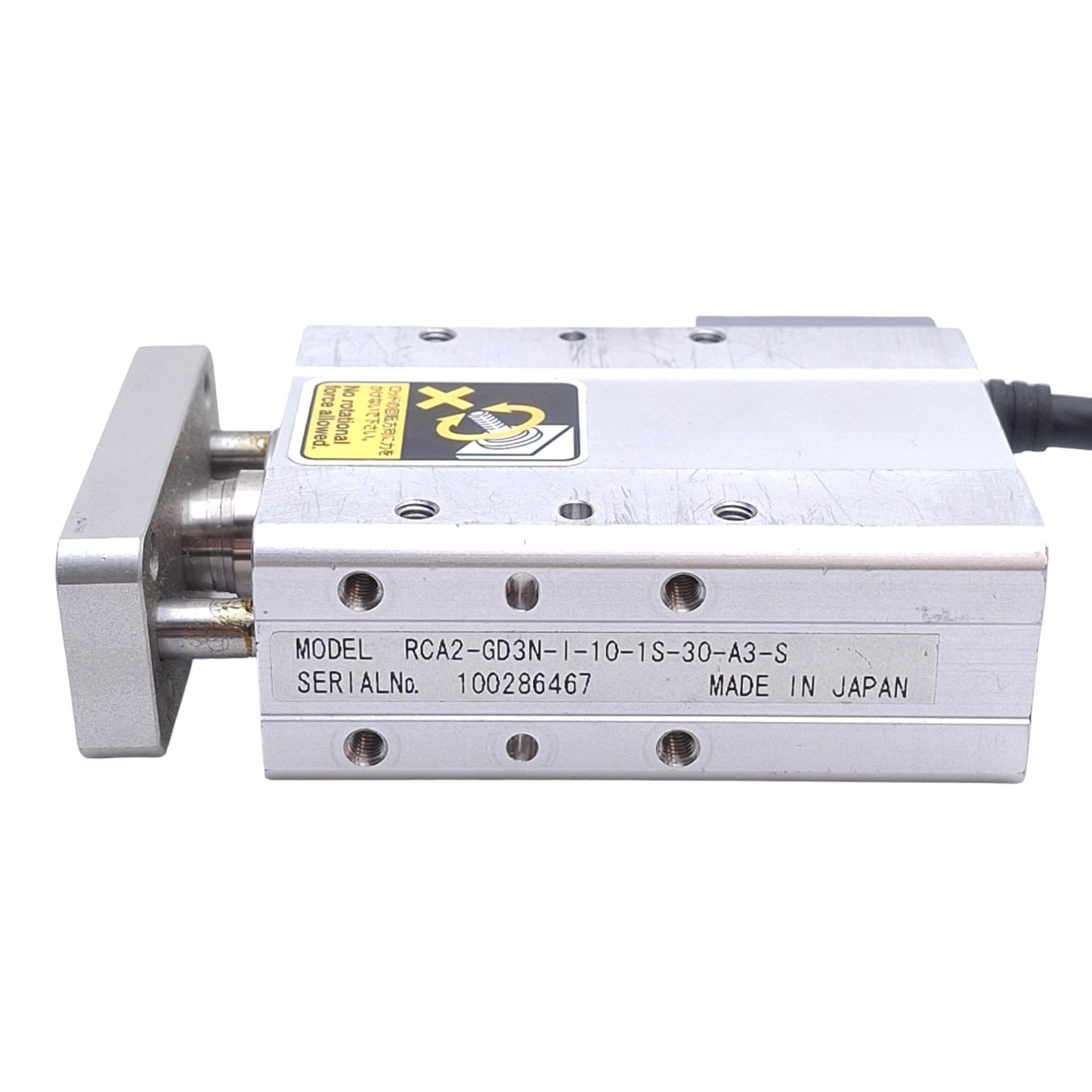 Used IAI RCA2-GD3N-I-10-1S-30-A3-S Mini Robo Cylinder, 30mm Stroke 1mm Lead, 1kg Load