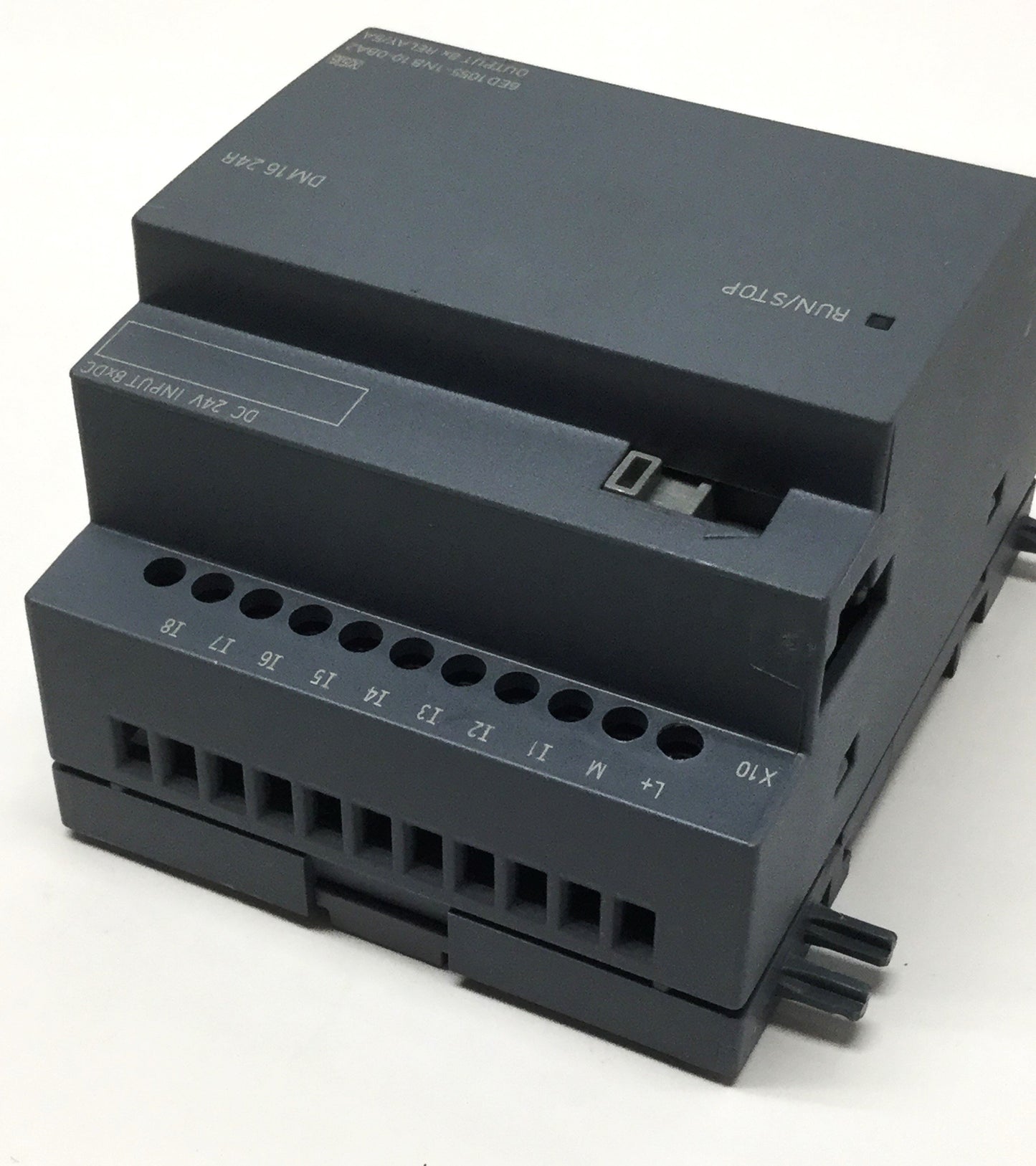 Used Siemens LOGO! DM16 24R Expansion Module, 8x 24V Inputs, 8x Relay 5A Outputs