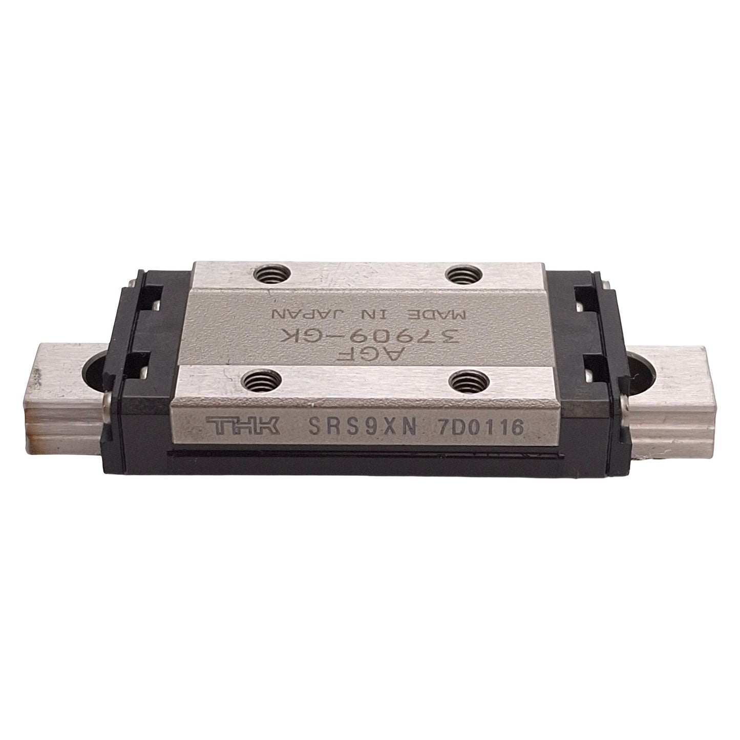 Used THK SRS9XN+55LM Mini Linear Guide Assembly, 55mm Rail, 20mm x 40.8mm Carriage