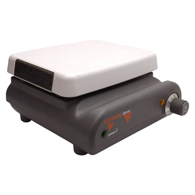Used Corning PC-410 Magnetic Stirrer, 1-Position, 60-1100rpm, 5in x 7in Table, 120VAC