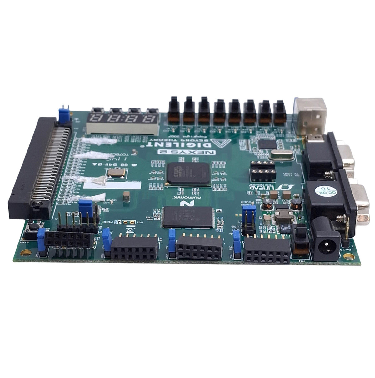Used Diligent NEXYS2 FPGA Dev. Trainer Board, Xilinx Spartan 3E, USB2 VGA PS/2