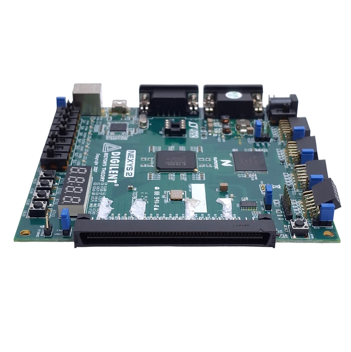 Used Diligent NEXYS2 FPGA Dev. Trainer Board, Xilinx Spartan 3E, USB2 VGA PS/2