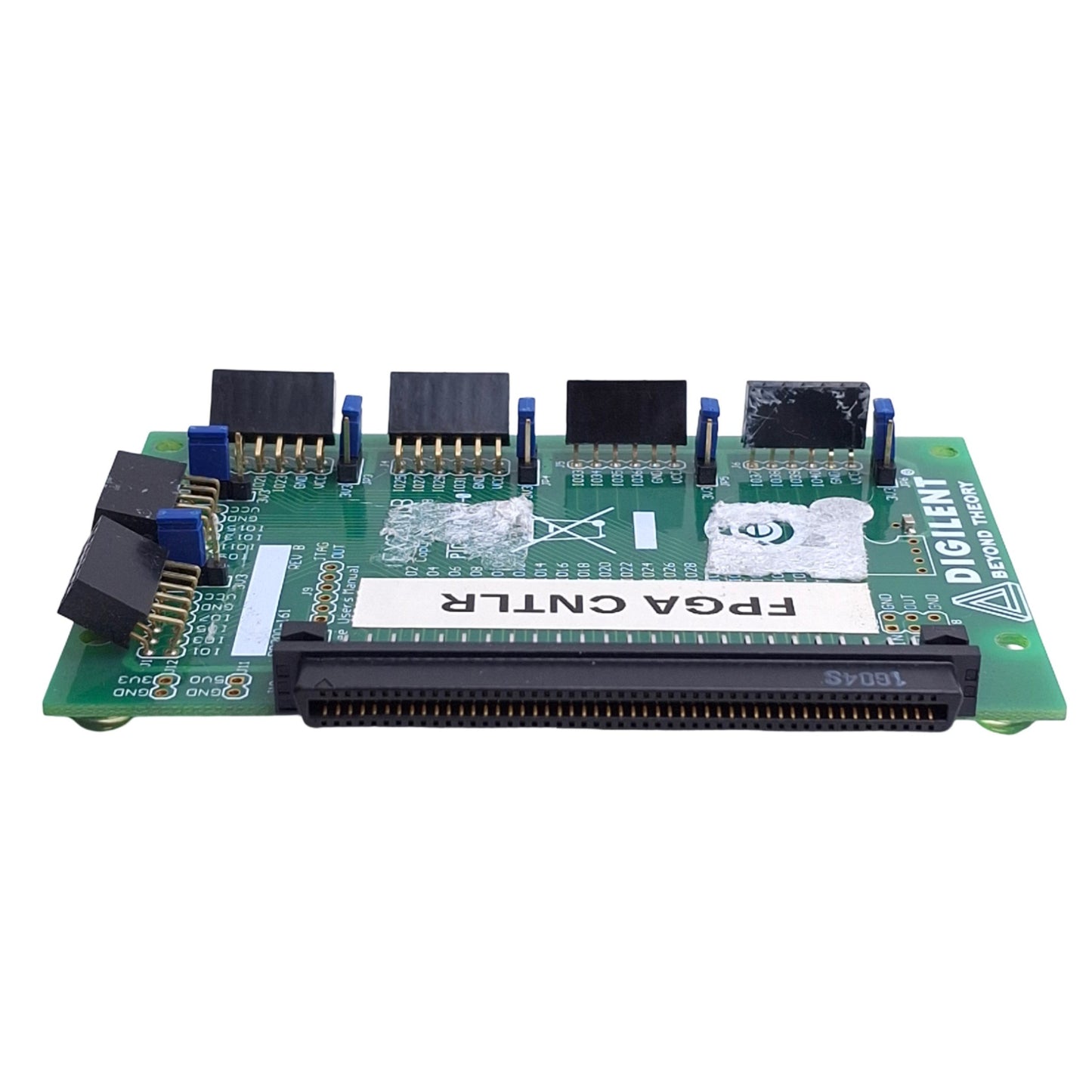 Used Diligent FX2 MIB Module Interface Board, FX2 Peripheral, 6 Pmod Connectors